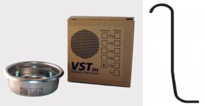 Foto: VST-15-RL: Precyzyjny filtr ze stali nierdzewnej do espresso VST 15 gram - gładki (bez wypustki z boku)