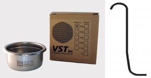 Foto: VST-25-RL: Precyzyjny filtr ze stali nierdzewnej do espresso VST 25 gram - gładki (bez wypustki z boku)